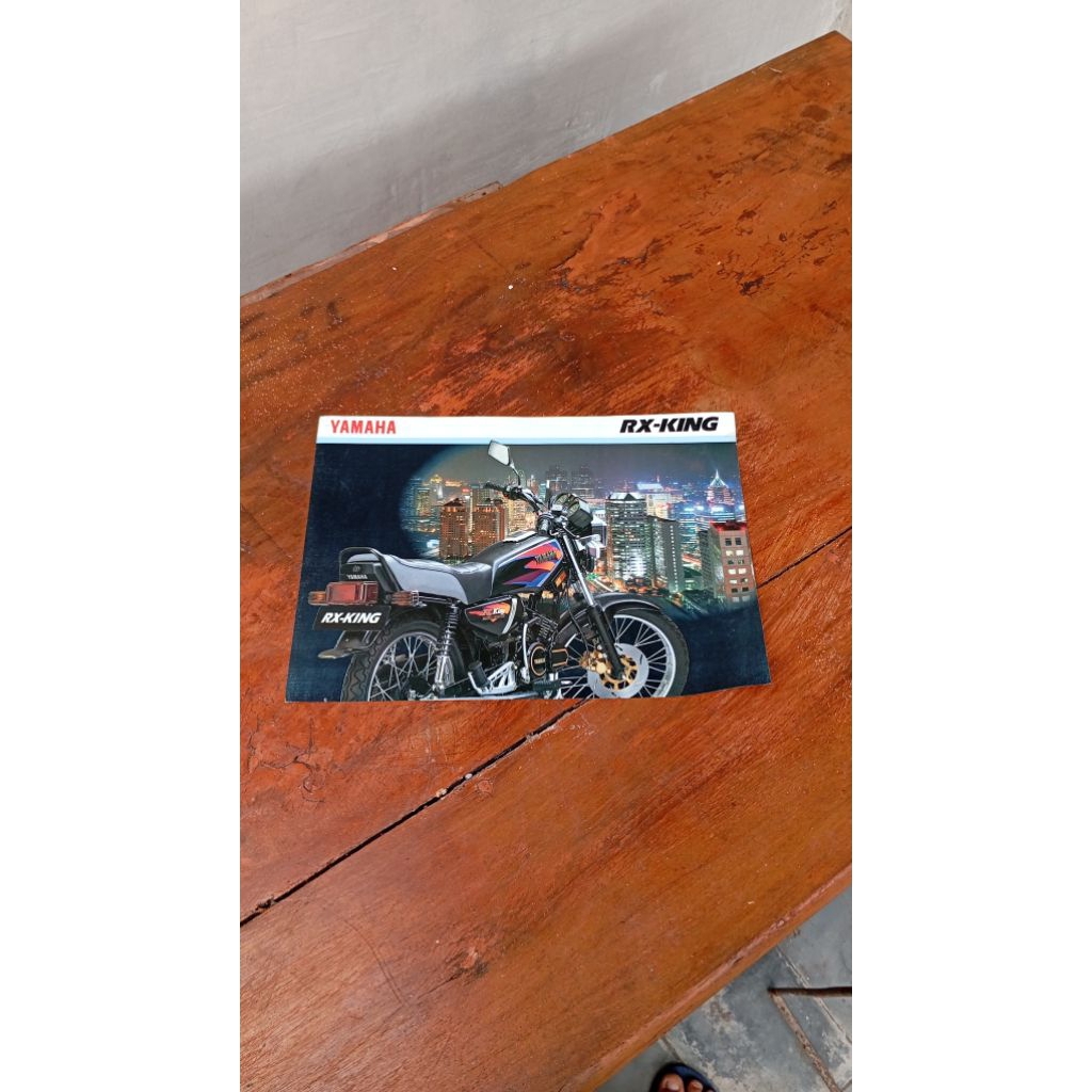Asli Brosur Original Yamaha Rx king