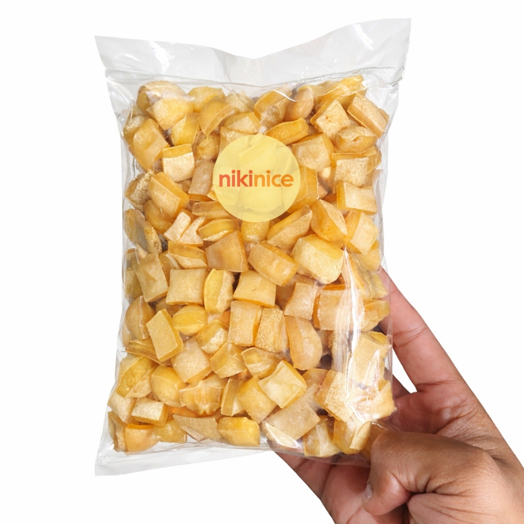 krupuk Rambak Sapi Mentah Kotak Dadu Super 1Kg / Krecek Rambak Sapi Asli / Krupuk Kulit Sapi Mentah