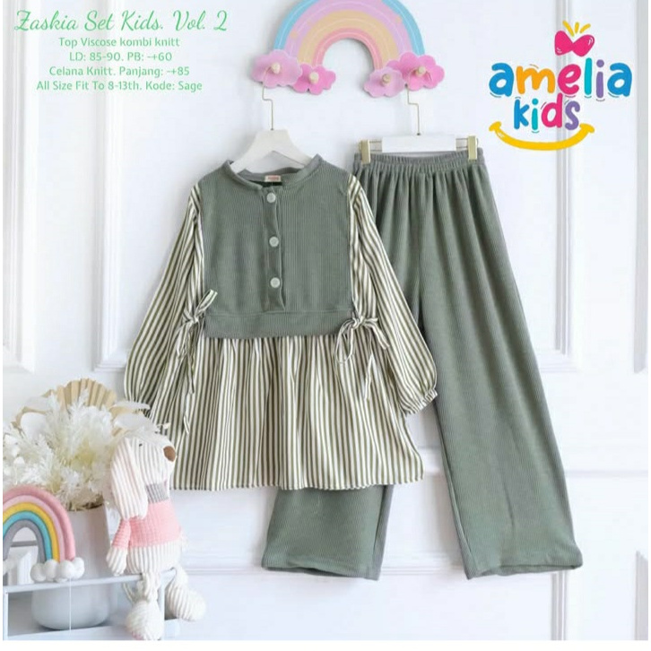 Zaskia Setelan Anak Perempuan
