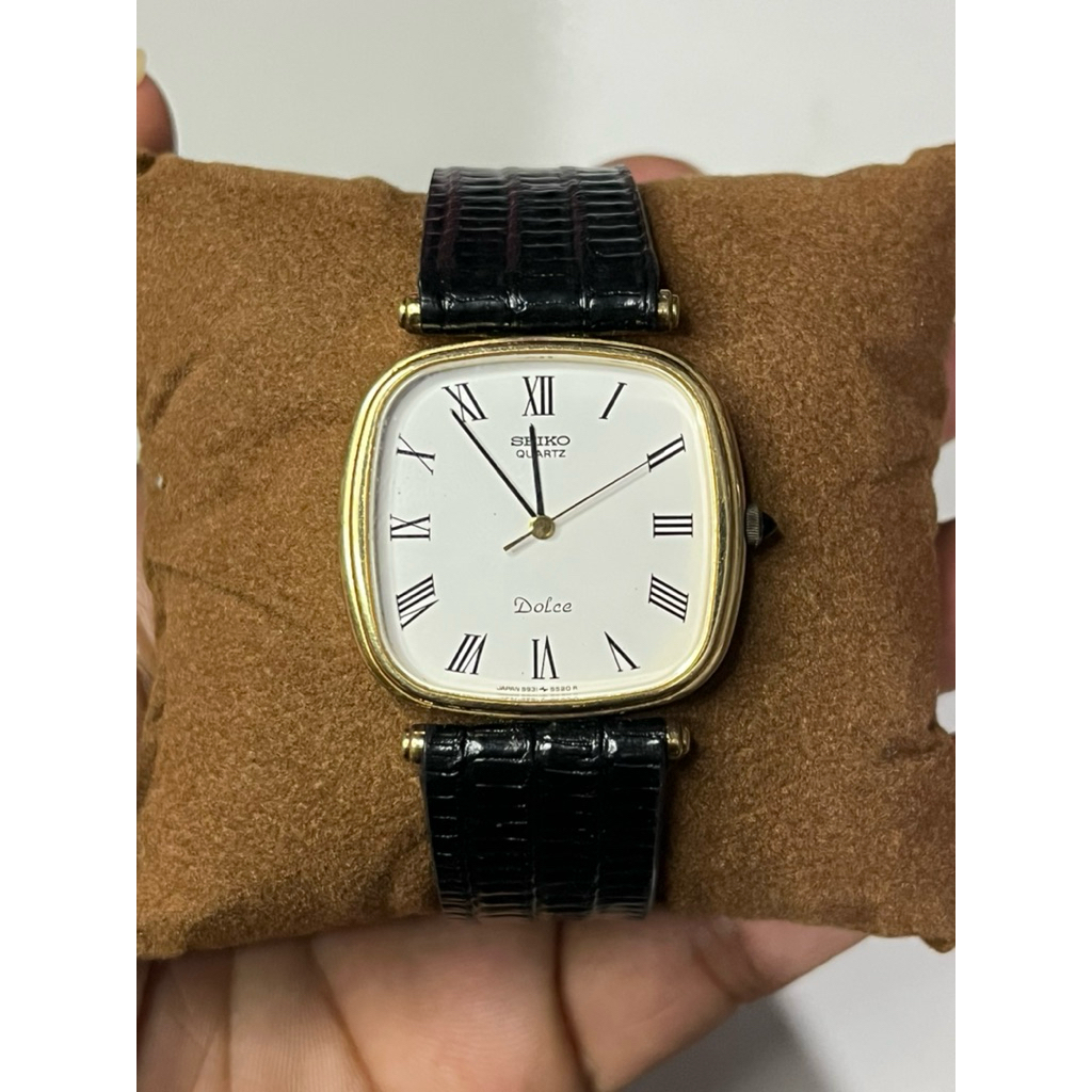 jam tangan seiko dolce tank roman index