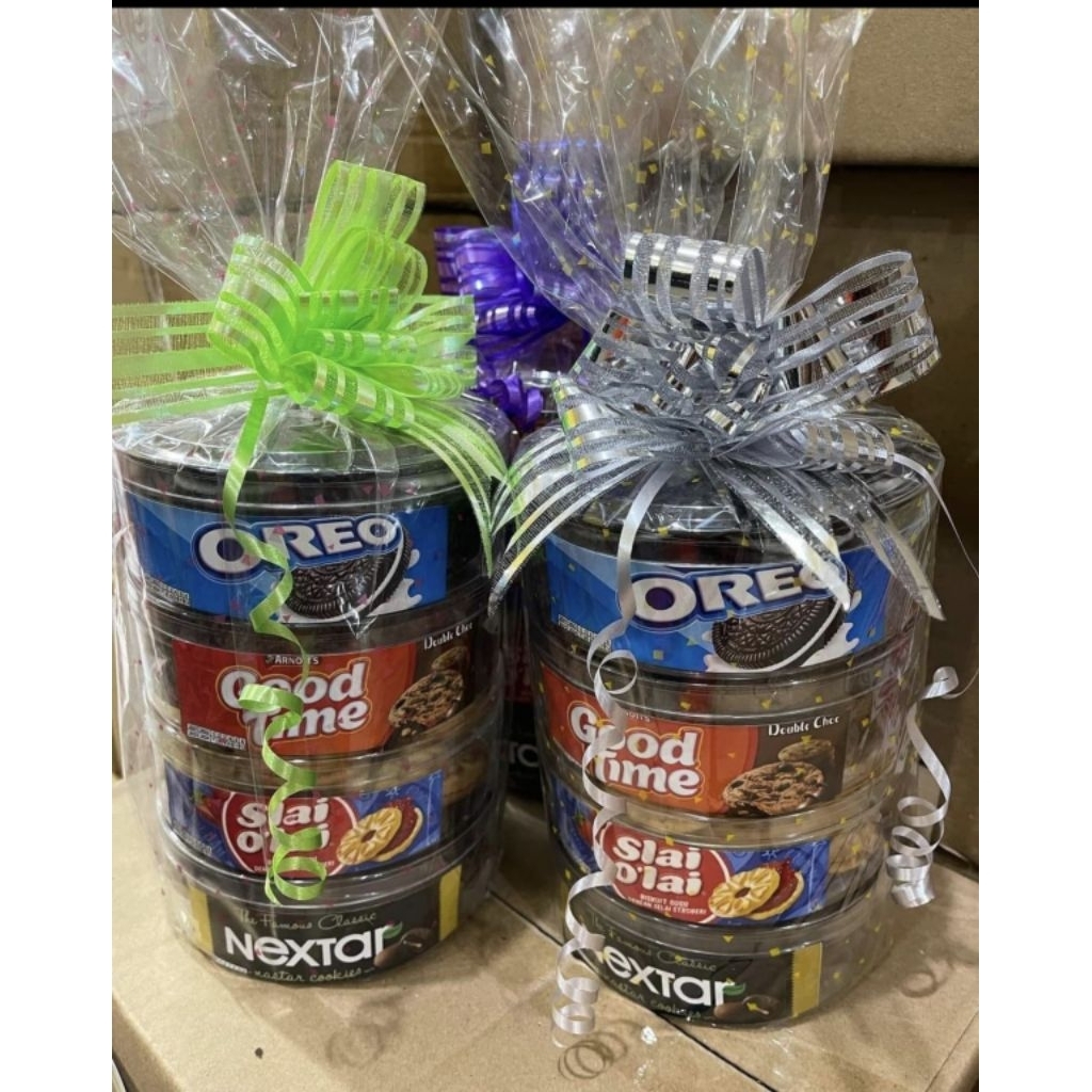 HAMPERS LEBARAN PAKET BISKUIT 4in1