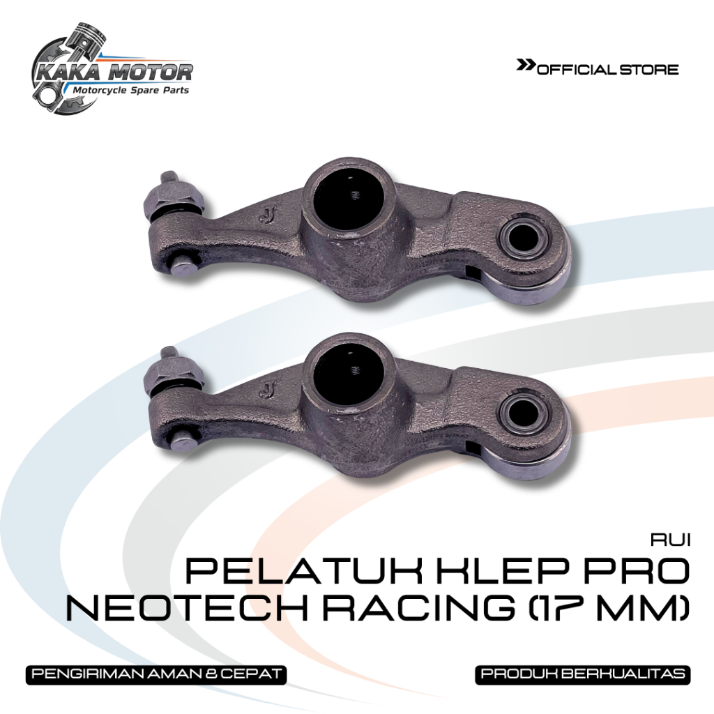 PELATUK KLEP PRO NEOTECH RACING (17 mm) - TEMPLAR ROLLER PELATUK KLEP ROLLER GL PRO NEOTEK TIGER 17m