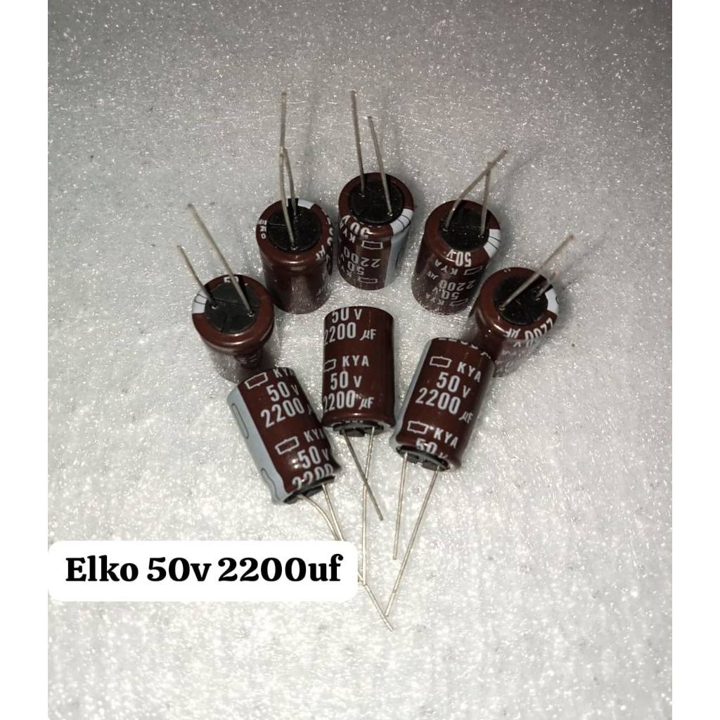 Elko 50v 2200uf Elco 2200uf 50v Original