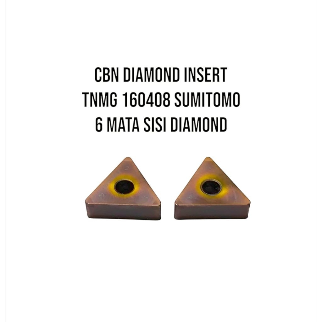 CBN DIAMOND INSERT TNMG 160408 SECOND .INSERT BUBUT CBN DIAMOND TNMG 160408