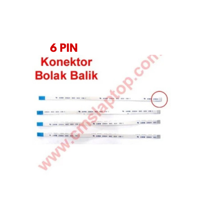 Kabel Pita / Flexible Touchpad 6  & 8 Pin Bolak Balik
