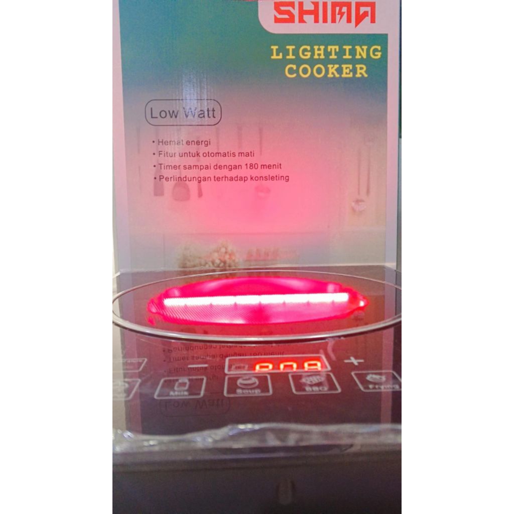shima lighting cooker/lamu halogen/kompor lamu/lighting cooker