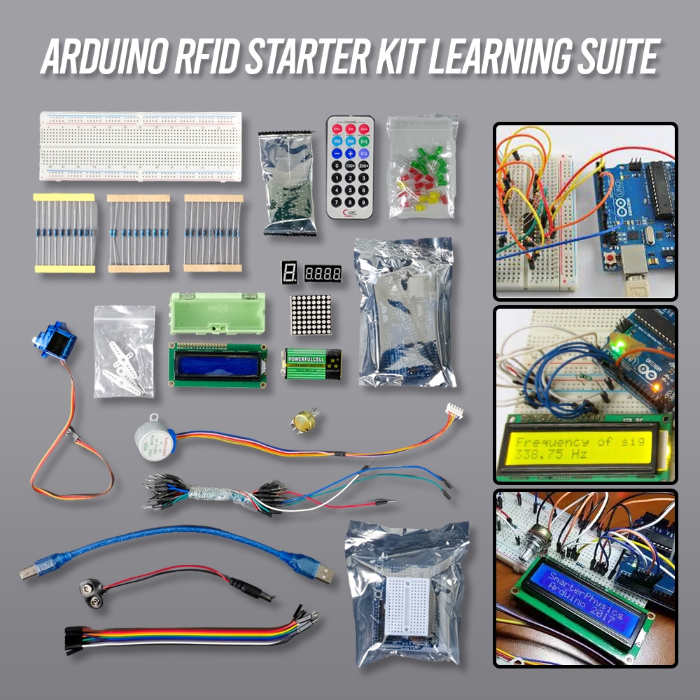 Arduino RFID Starter Kit R3 – Paket Lengkap Belajar Arduino + RFID