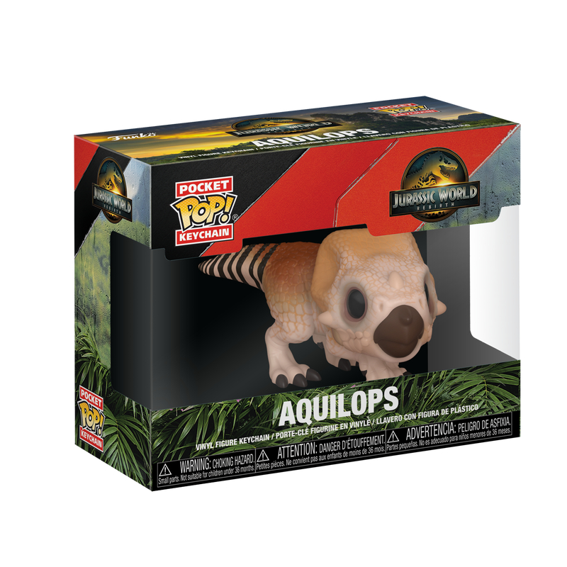 Gramedia Pakuwon : FUNKO POP KEYCHAIN JURASSIC 5 AQUILOPS