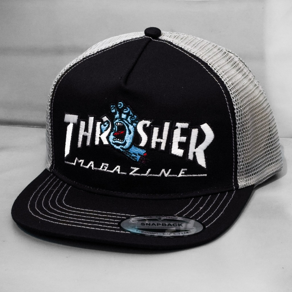 Topi Snapback Thrasher Import Mirror Ori