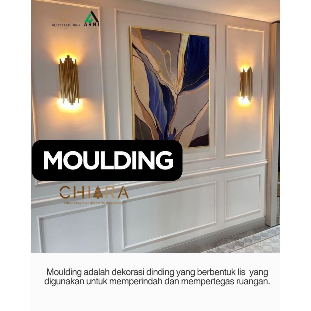 List Moulding Chiara | Moulding Termurah | Moulding Dinding Rumah | List Dekorasi Dinding