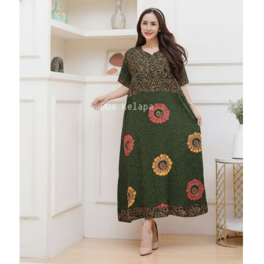 PROMO DASTER BATIK CAP JUMBO RAYON PREMIUM TERBARU KEKINIAN KAIN TEBAL DAN ADEM