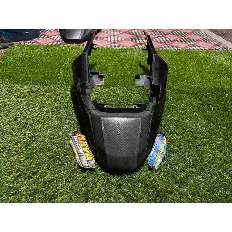 Cover body belakang set Original copotan - HITAM CB VERZA 150