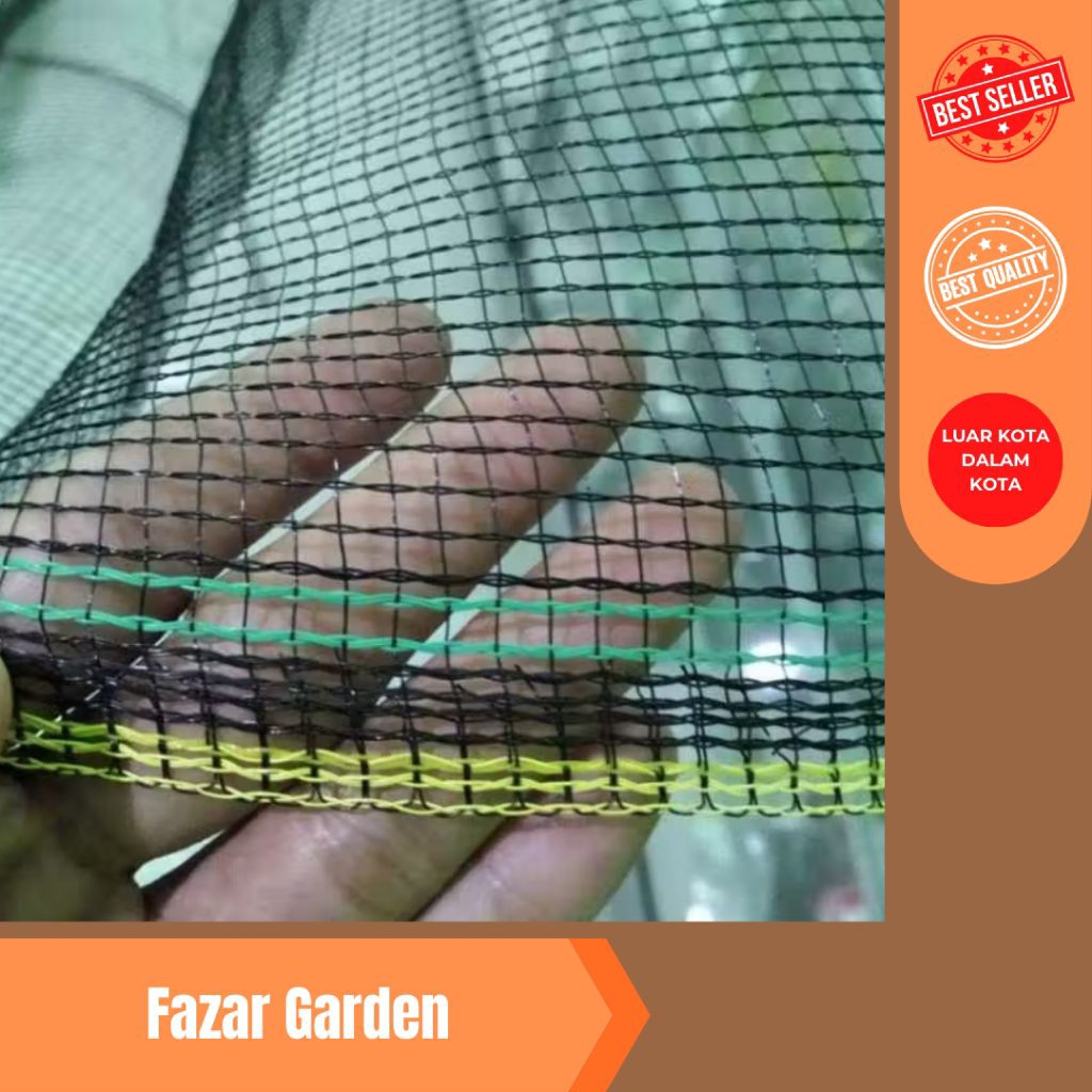 waring hitam 1 roll, jaring pagar ayam,pagar kebun,jaring untuk ikan