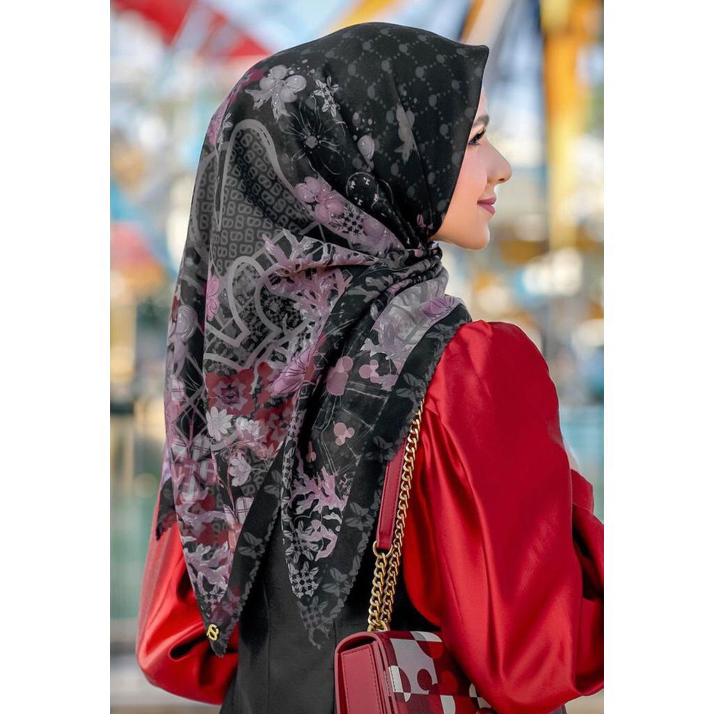 scarf buttonscarves new dan preloved RARE ITEM holiday nada fis tdp  ederra