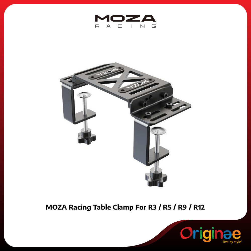 MOZA Racing Table Clamp For R3 / R5 / R9 / R12 | Steering Wheel Table Clamp For MOZA Direct Drive / 