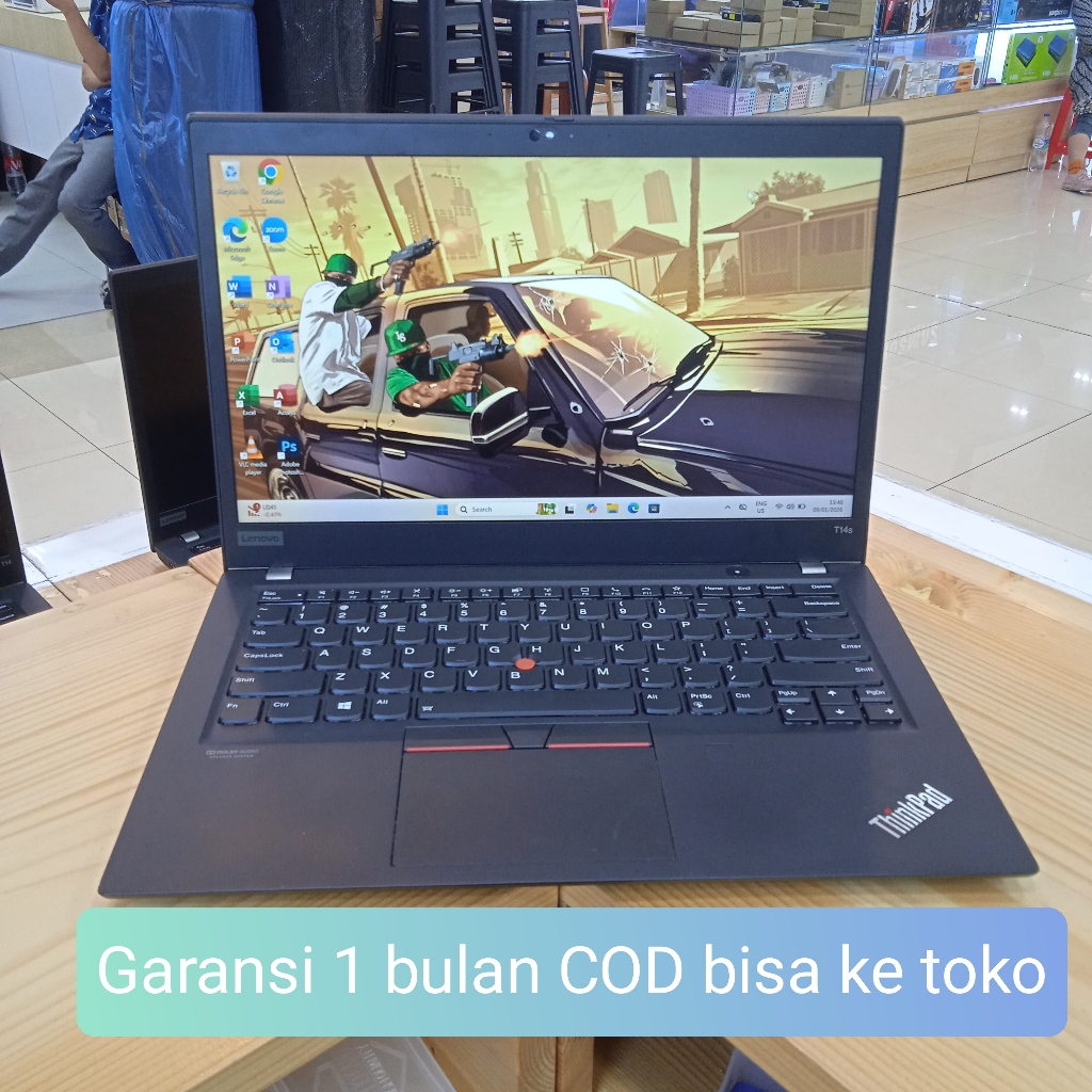 Lenovo Thinkpad T14s AMD Ryzen 5 PRO 4650U 16/512GB