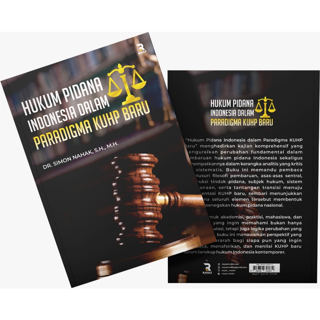 Buku Hukum Pidana Indonesia dalam Paradigma KUHP Baru