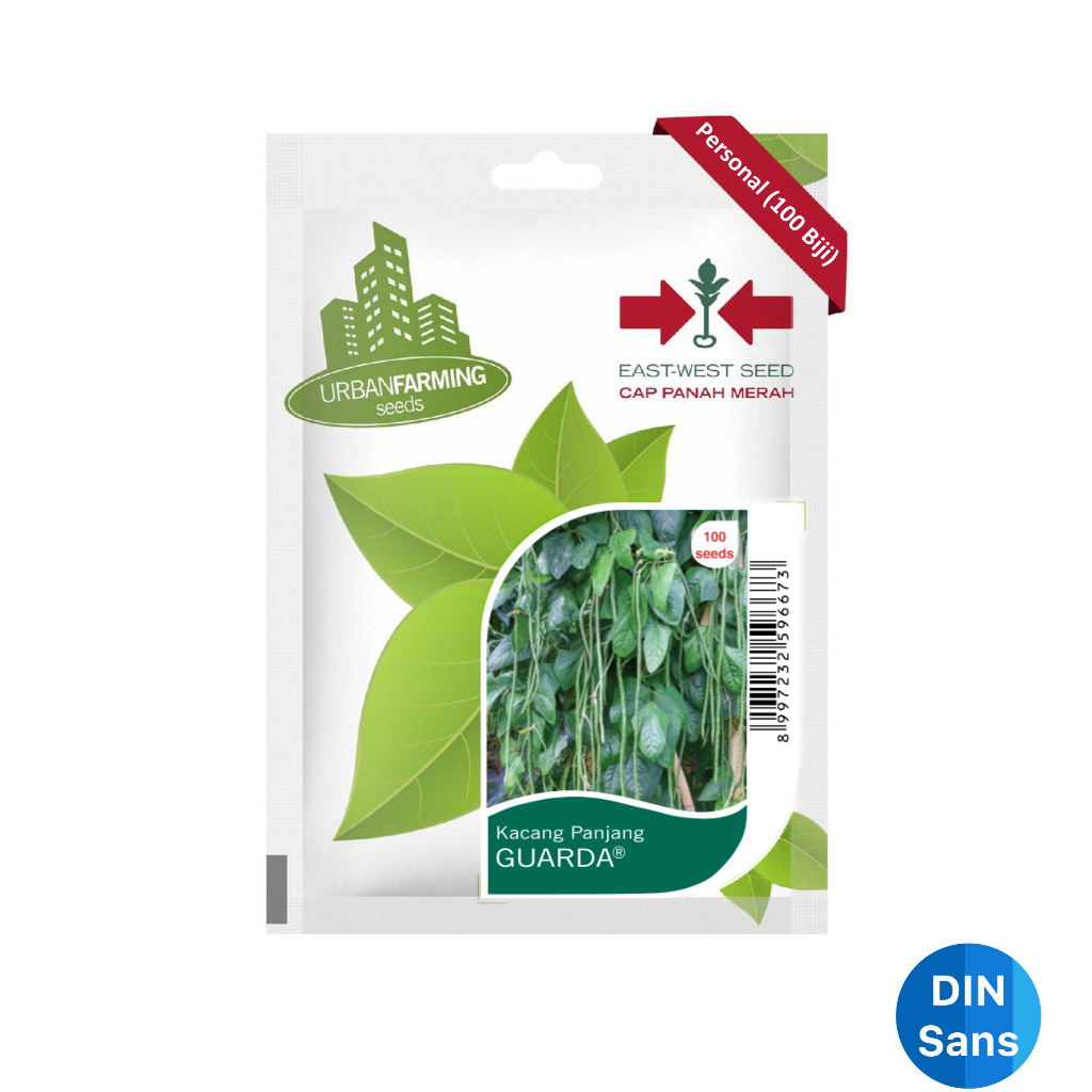Cap Panah Merah - Benih Kacang Panjang Guarda Cap Panah Merah Isi 100 Butir