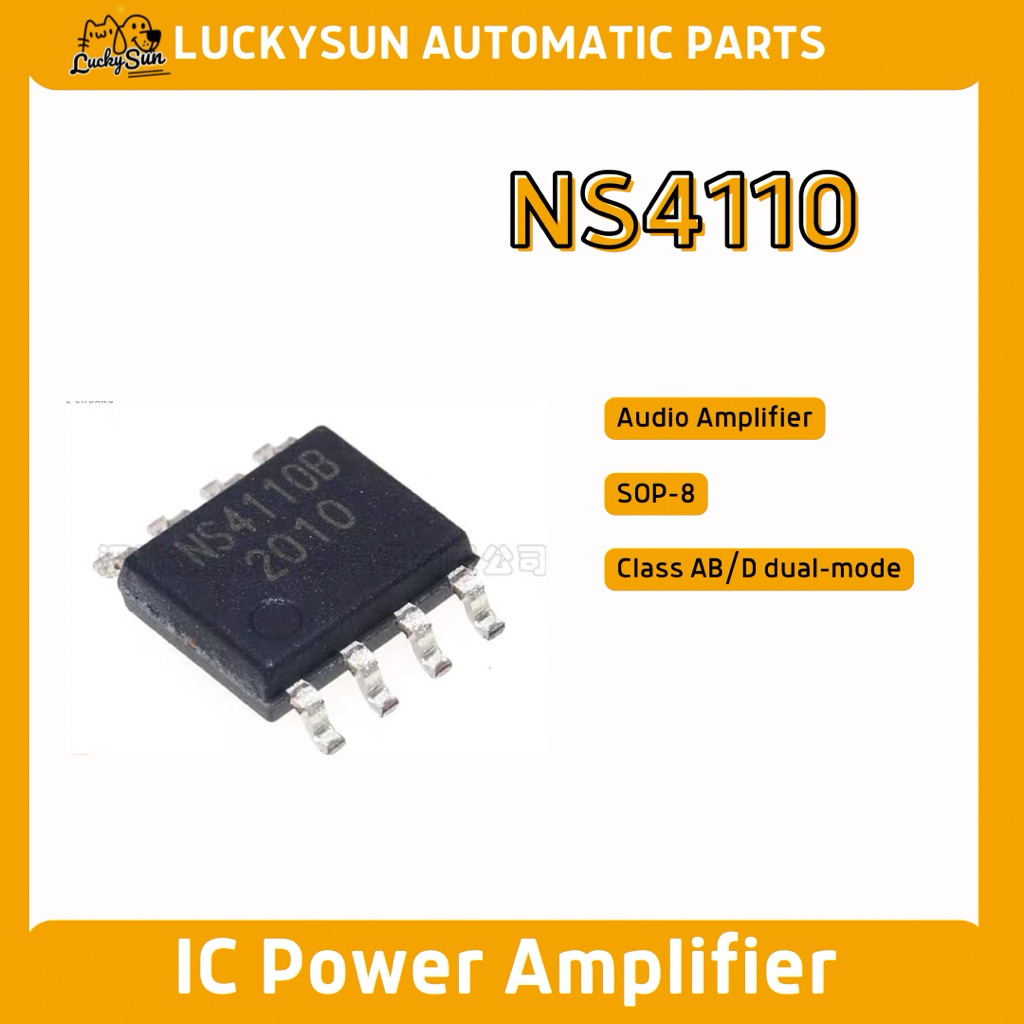 IC ic NS4110B NS4110 Audio Amplifier SOP 8 Original