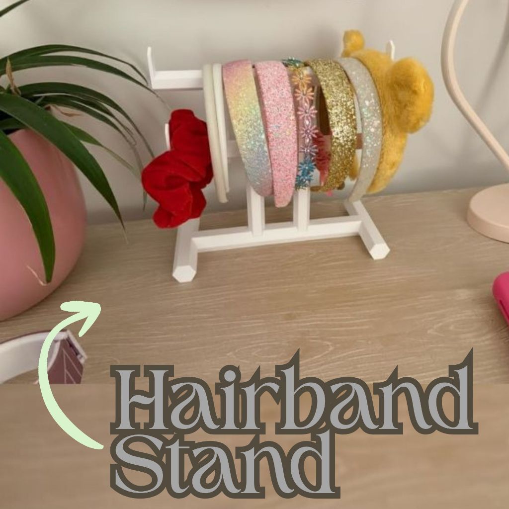 Hairband Stand – Rak Bando Organizer / Tempat Penyimpanan Bando Estetik