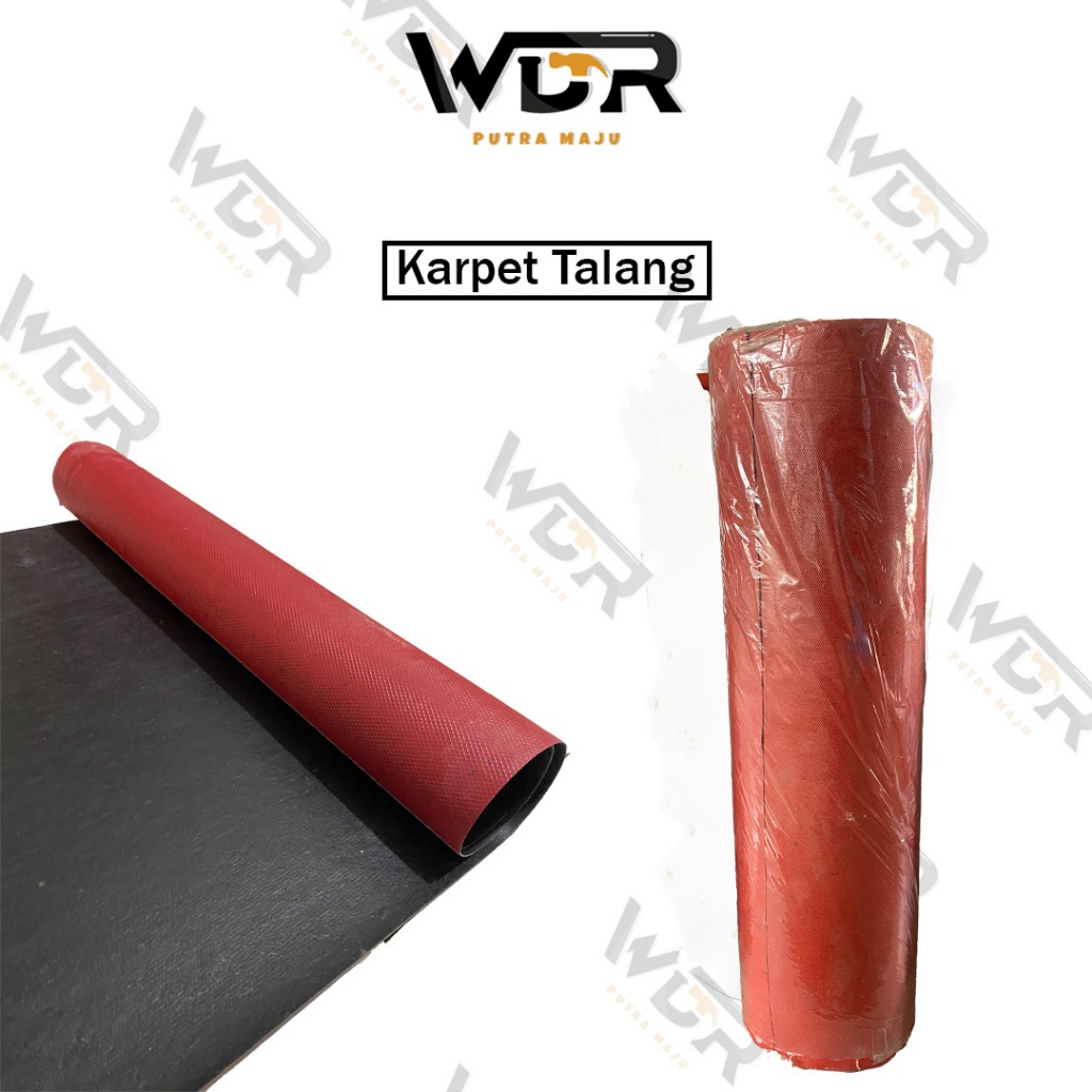 Karpet Talang Air 90 | Karpet Talang Air Merah Hitam 90| Per Meter