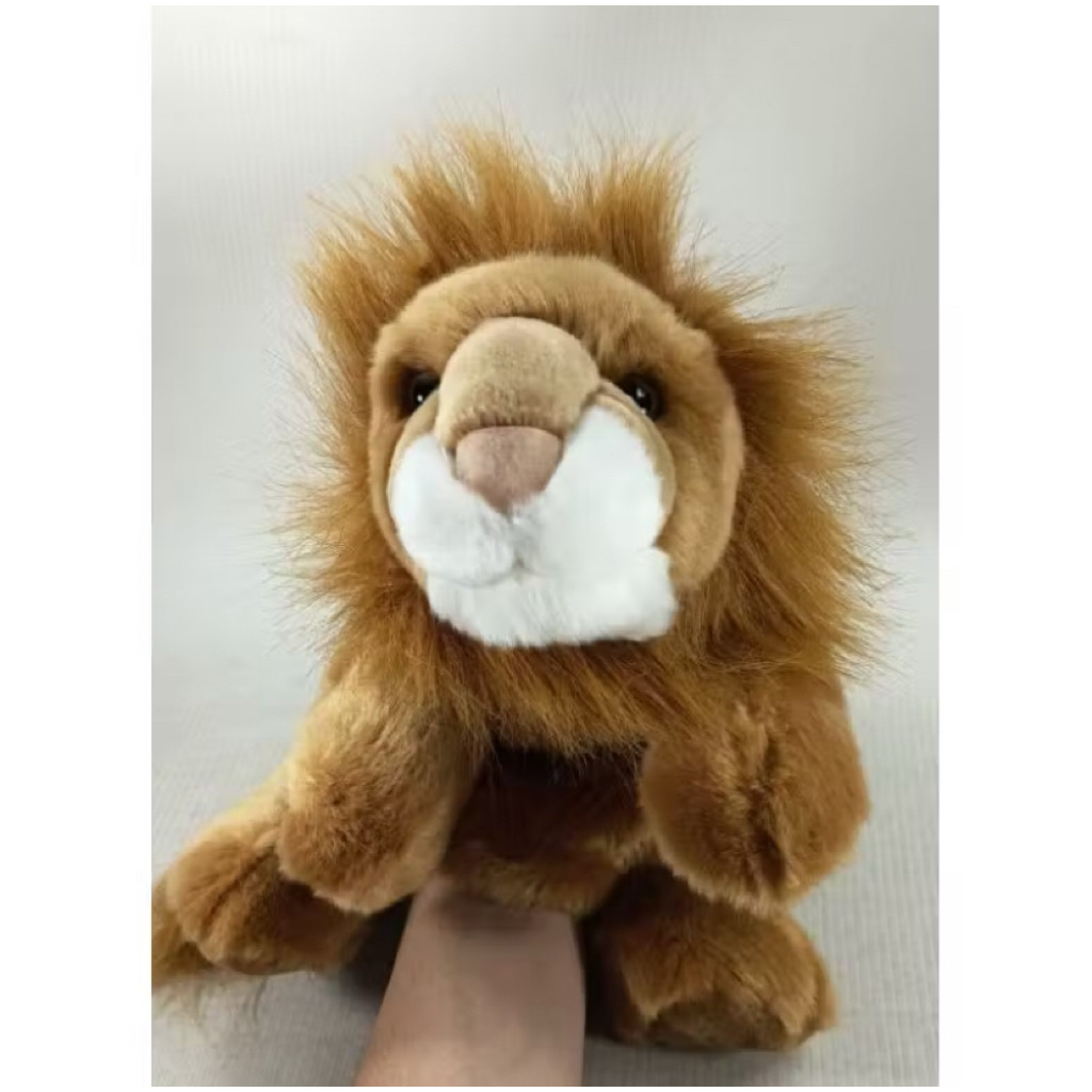 Preloved boneka tangan singa, tikus, petani