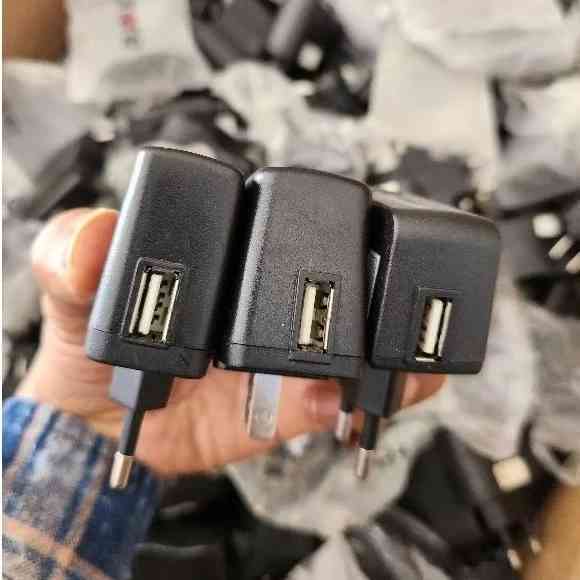Kepala Charger HP JADUL CHINA USB 5V 500mA CCTV Vidvie Termurah Batok Cas HP