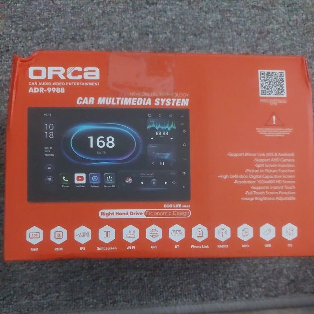 Head Unit ORCA ADR 9988