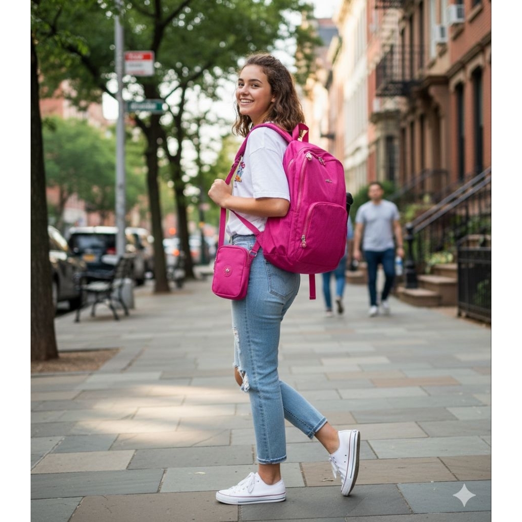 Baru tas ransel Kipling original