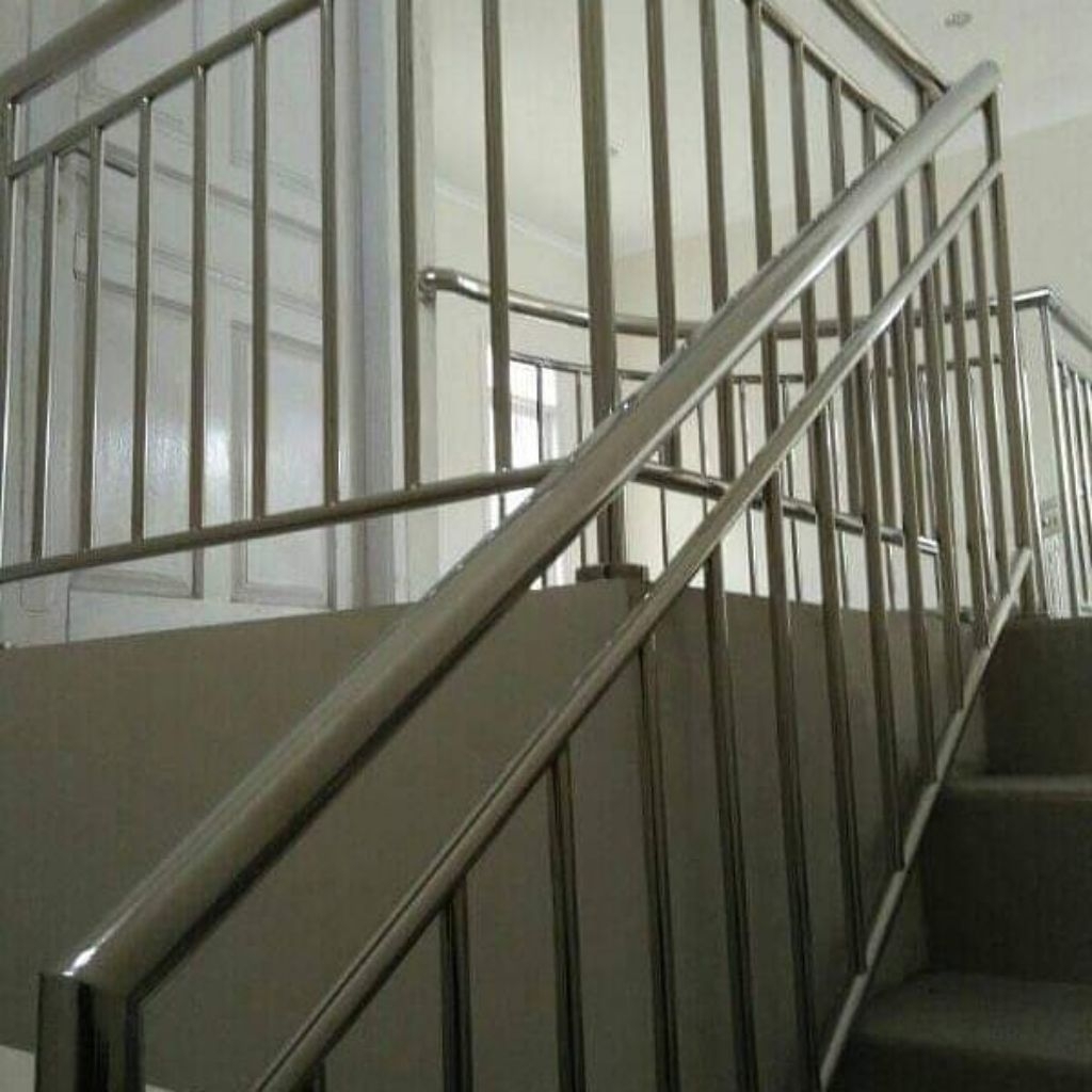 Railing tangga stainless full bandung
