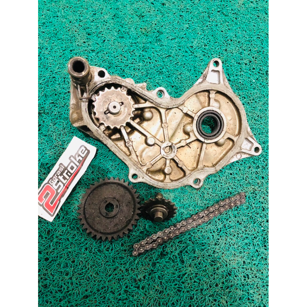 WATER PUMP POMPA AIR RADIATOR FULL SET HONDA VARIO 110 KARBU VARIO TECHNO bekas copotan