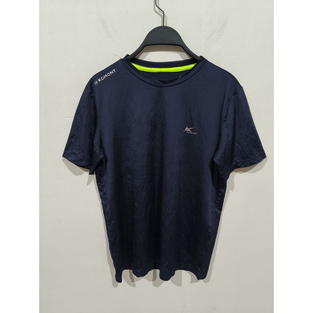 Preloved Kaos Dryfit navy pria