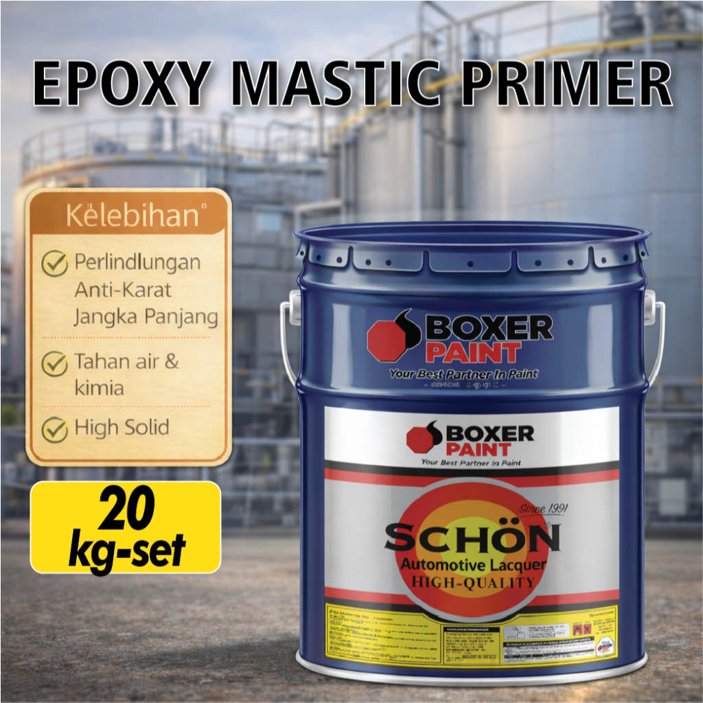 SCHON Epoxy Mastic Primer (20 kg-set) Cat Epoxy Anti-Karat
