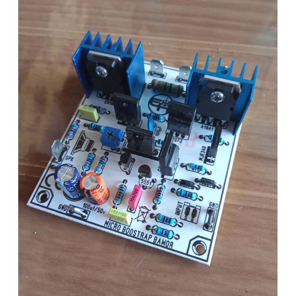 DRIVER MICRO BOSTRAP LOW SUB KOMPONEN BAGUS