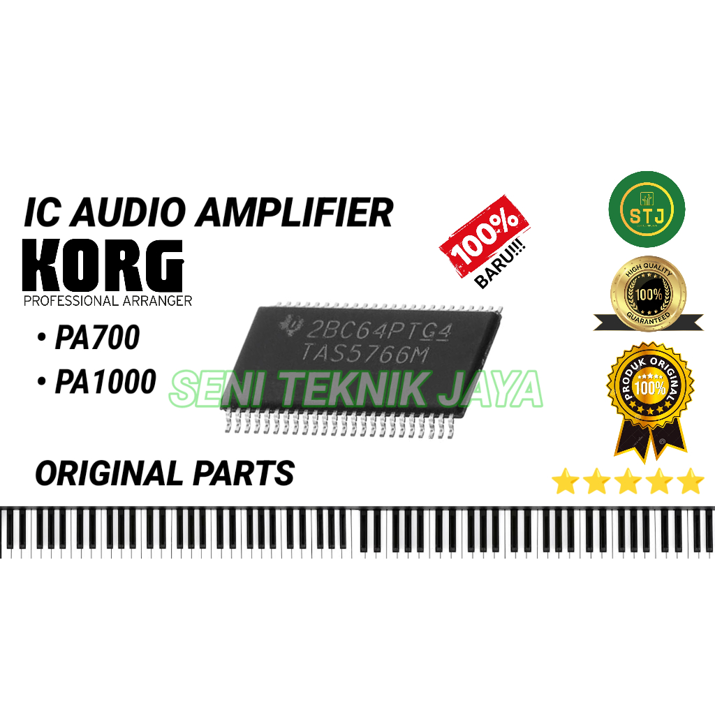 AUDIO IC KORG PA700 PA1000 ORI NEW