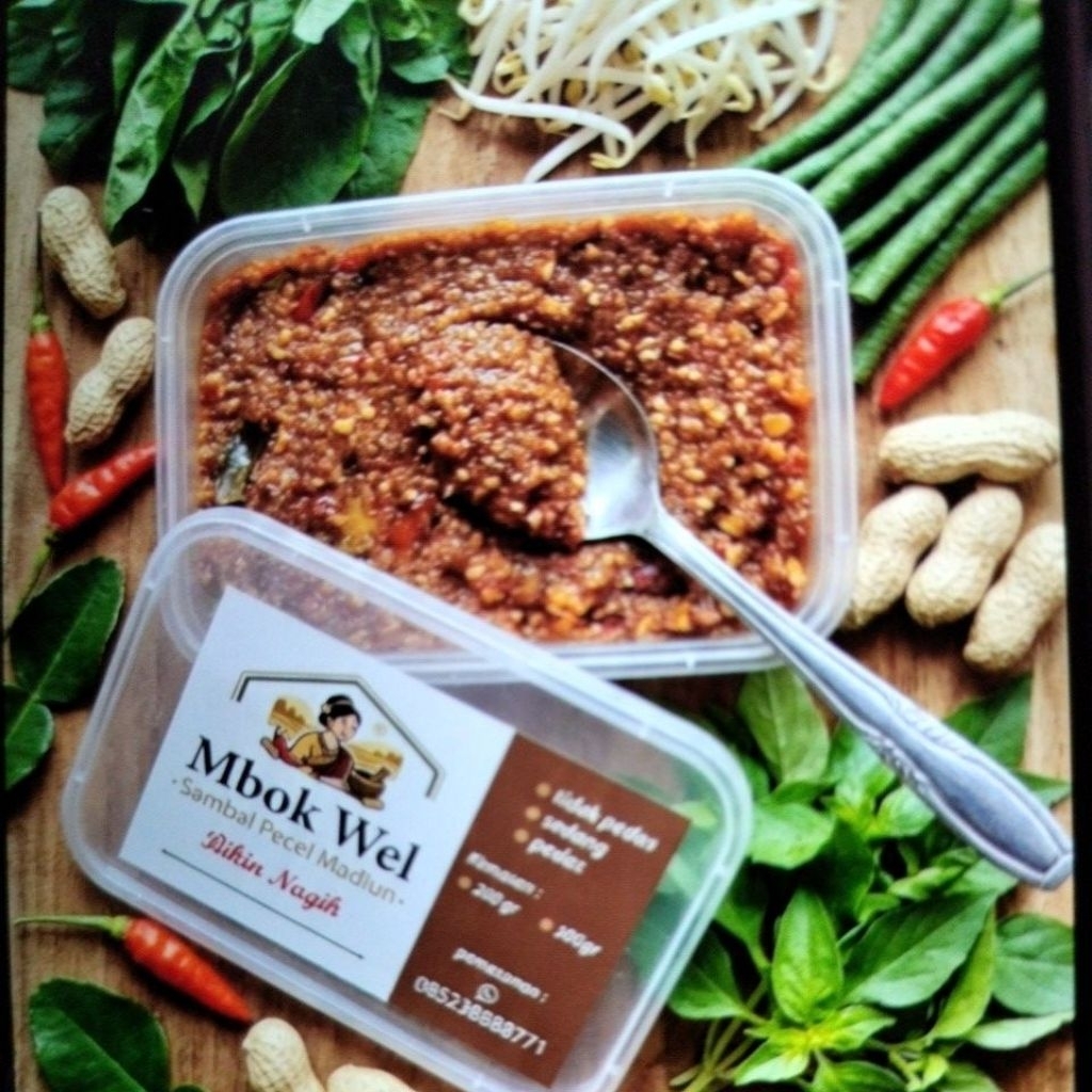 Bumbu pecel Madiun Mbok Wel/sambel pecel madiun