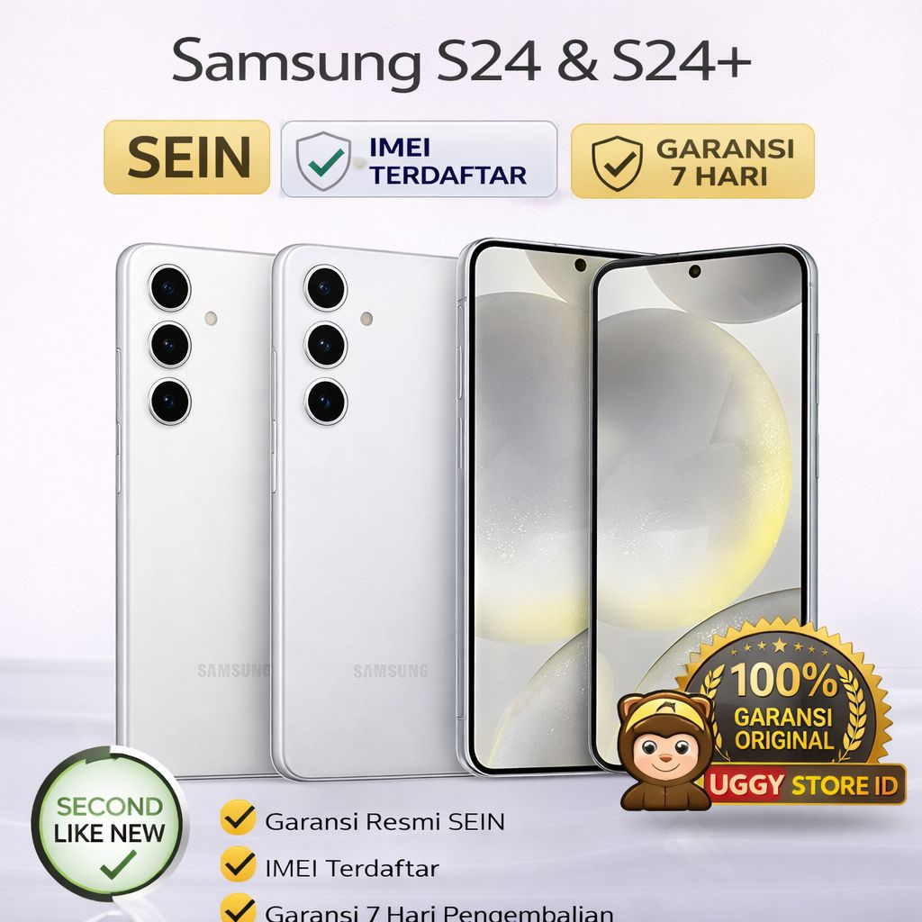 Samsung Galaxy S24 / S24 Plus Second Like New Garansi Resmi SEIN