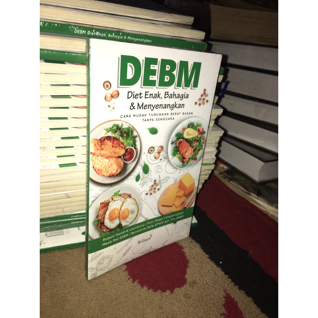 Buku Debm, Diet enak, Bahagia & Menyenangkan