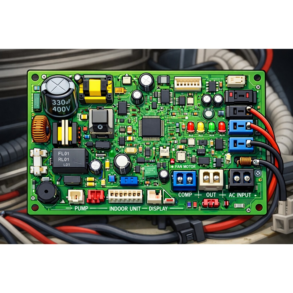 FAN MOTOR AC GREE FW30N OUTDOOR GWC 09F1 PART NO 15013073