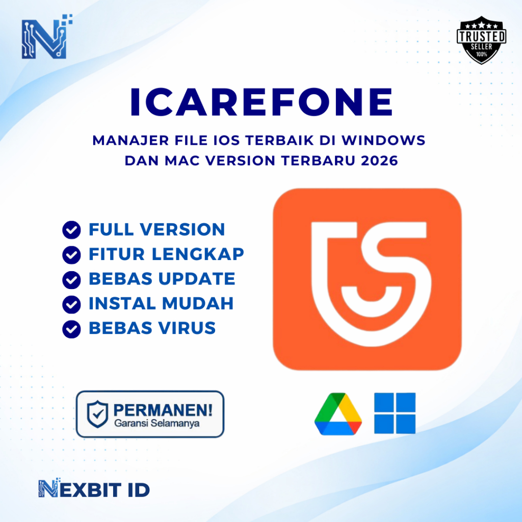 Tenorshare iCareFone 2026 Full Version Original Lifetime | Software Backup & Recovery iOS (WIN)