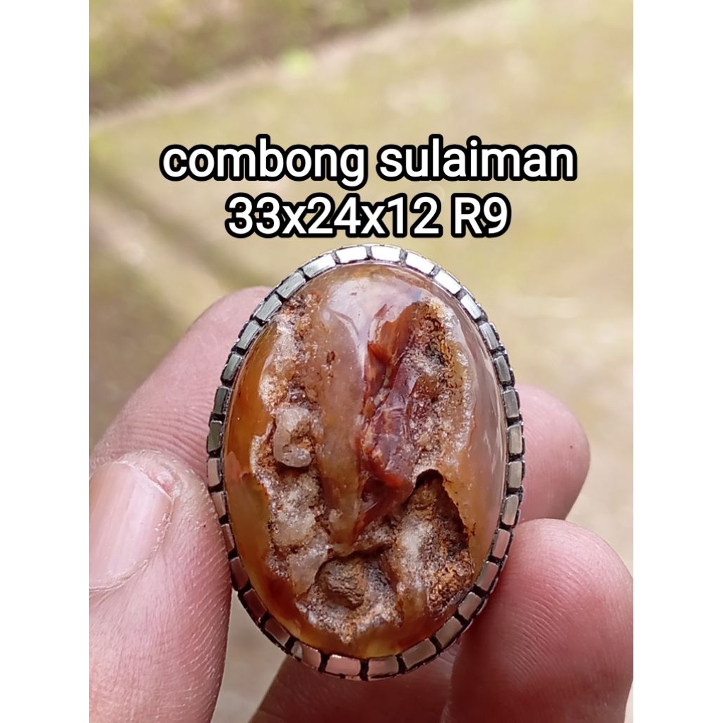 batu combong/batu bacan/batu giok/batu permata