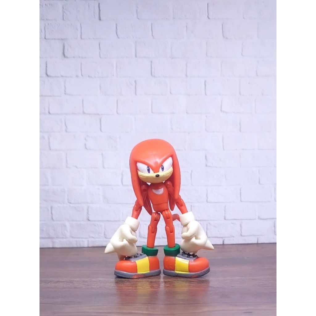 Sonic The Hedgehog knuckles ori Sega Full artikulasi Figure preloved Mcd