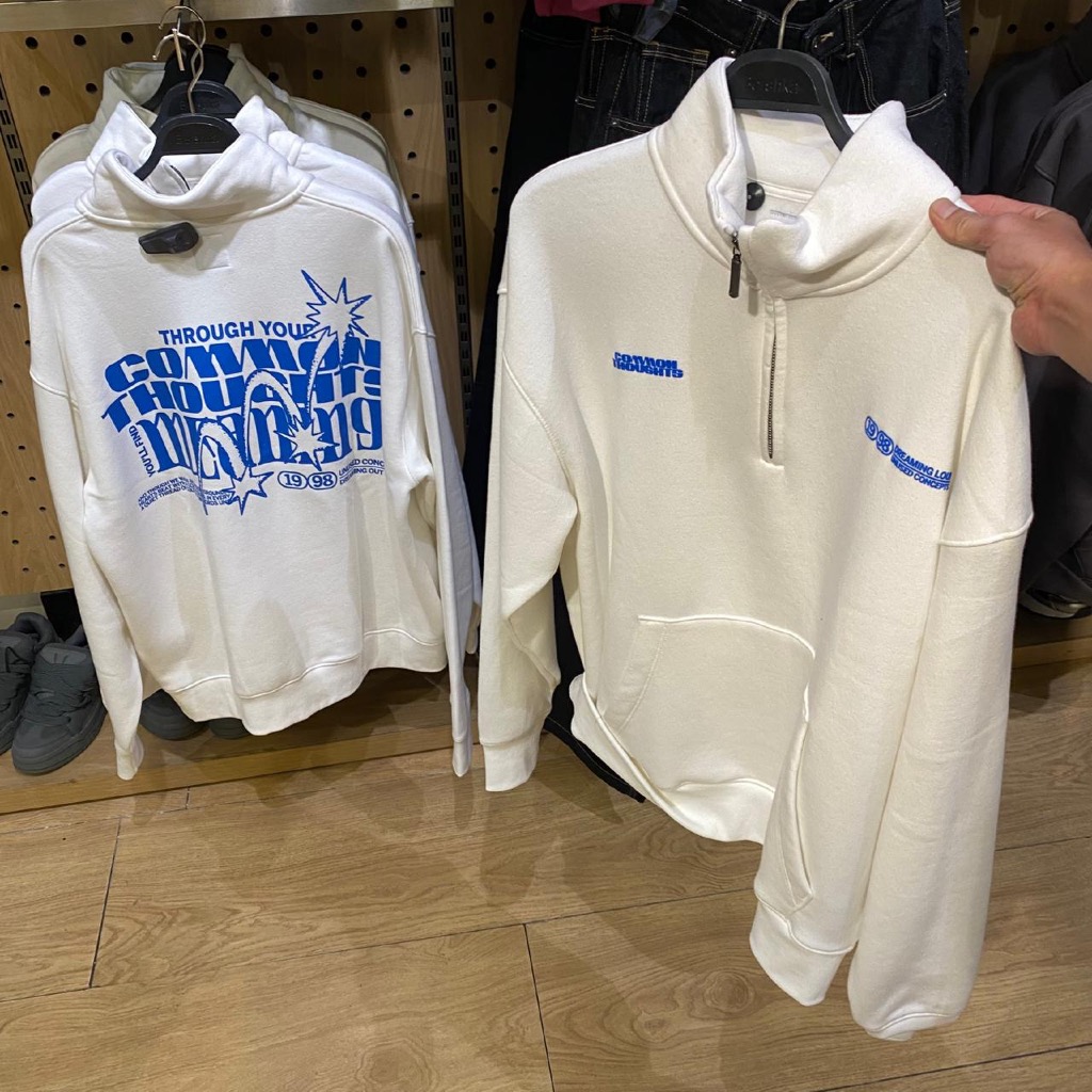 JASTIP. Sweater Half Zipper Bershka (MAN)