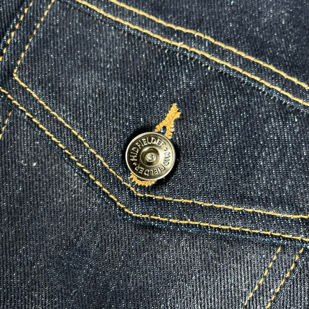 BEST DEALS MIDFIELDERDENIM - JACKET DENIM 14OZ