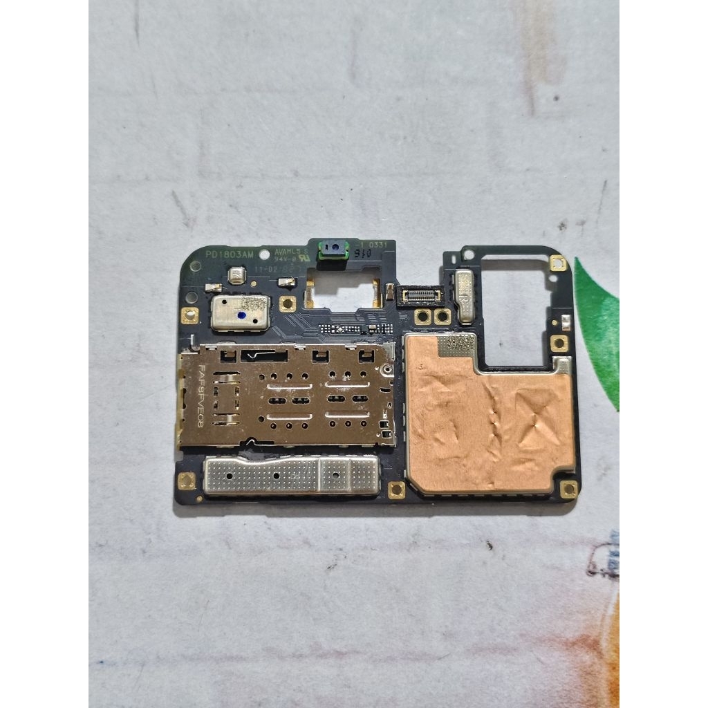 MESIN VIVO Y83 RAM 4GB ORIGINAL COPOTAN NORMAL