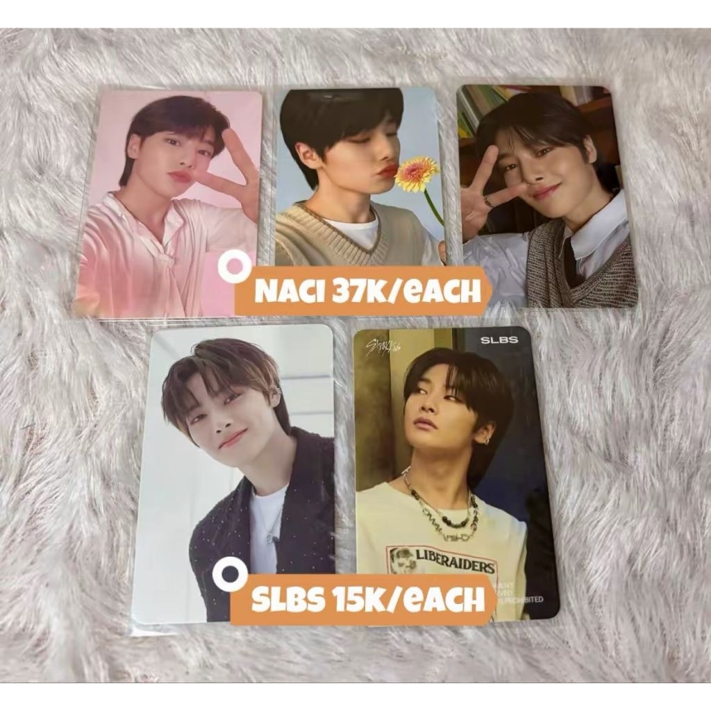 Ready photocard official Nacific & SLBS Stray Kids I.N / Jeongin