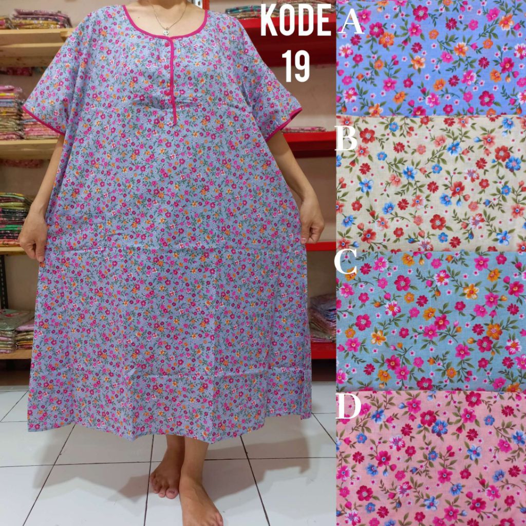 Daster Super Jumbo Ld 140Cm Katun Jepang Lokal  Pretty Girl