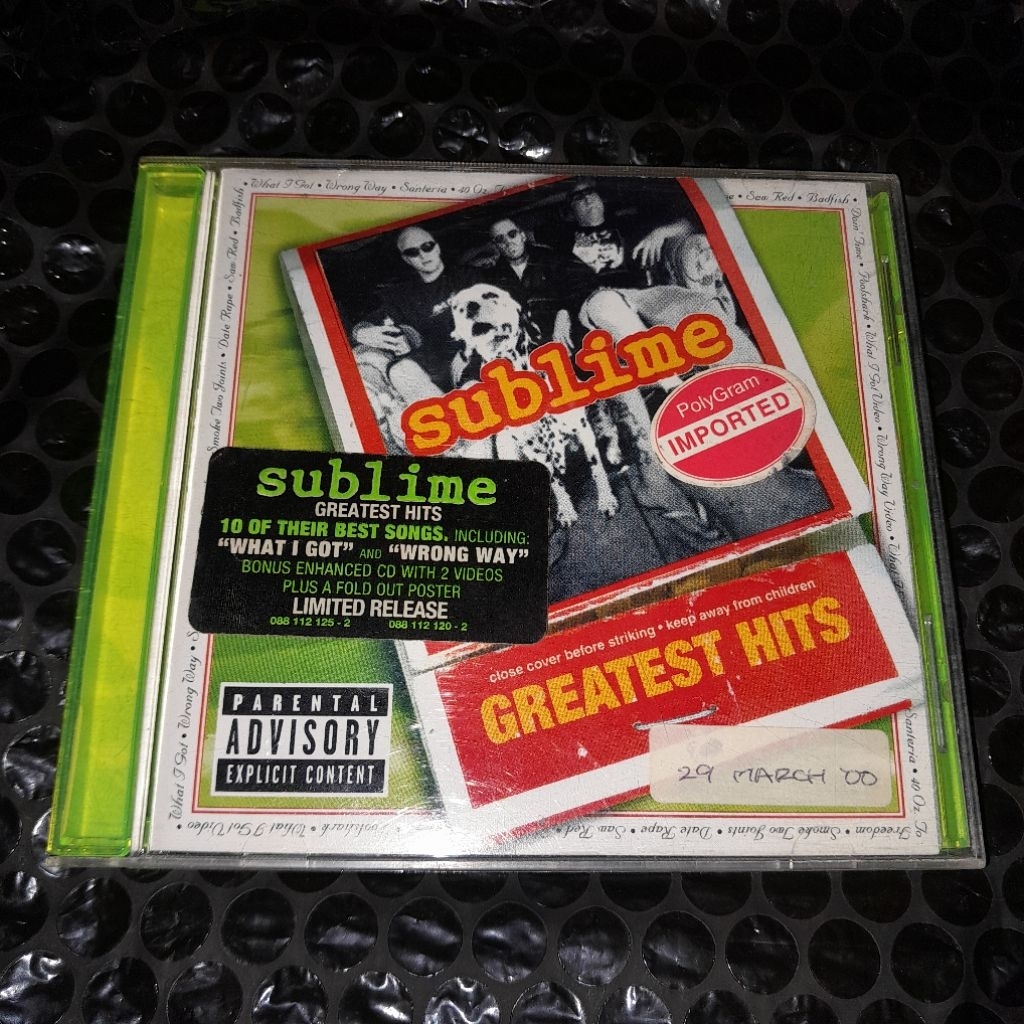 cd sublime greatest hits