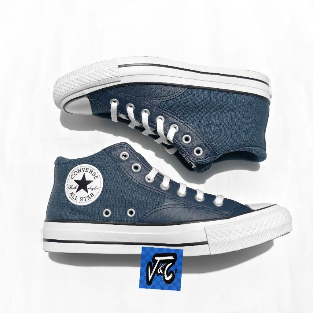 Converse Chuck Taylor All Star Malden Street Canvas Leather Navy Obsidian