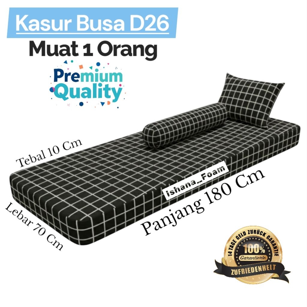 Kasur Busa Single 180x70x10 cm – Busa Standar Tebal Nyaman | Kasur 1 Orang Berkualitas